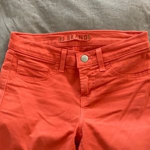 EUC J Brand skinny tangerine 🍊 jeans